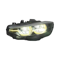 Faros Delanteros JY para BMW F32 F80 F82 F8X M3 M4: Luces de Circulación Diurna de Tres Colores Intercambiables Estilo IKON V2, Faros Delanteros F32