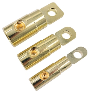 0 מד זהב טבעת משובצת טבעת בורג-מסופי טבעת בורג-4 מחברים חוט מד - Product Image 5