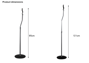 Surround Loa đứng rạp hát tại nhà vệ tinh <span class=keywords><strong>Stereo</strong></span> kim loại sàn nâng khung giá ba chân kim loại âm thanh đứng xách tay <span class=keywords><strong>Stereo</strong></span> Hanger - Product Image 2