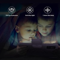 Tablette Enfant G88 7 Pouces avec Double Emplacement SIM 5G Wifi Android 13 6+128Go Écran HD, PC Tablette d'Apprentissage pour Enfants, Cadeaux de Noël
