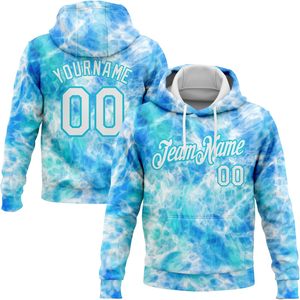Sudadera con Capucha Personalizada con Estampado de Graffiti, Sudadera de Béisbol Gráfica Unisex para Adultos, de Manga Larga, Tejida y Transpirable, Tallas S-5XL - Product Image 1