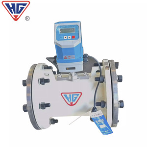 Débitmètre ultrasonique Shanghai Hugong à bride pour section de tuyau, pour liquides et eau, en plastique, précision 1 % - Product Image 3