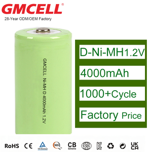 Factory Direct Ni-MH 1.2V <b>D</b> <b>Size</b> Rechargeable <b>Batteries</b> <b>D</b> Rechargeable <b>Battery</b> for Flashlight - Product Image 1