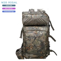 Sac à dos de chasse personnalisé en tissu Oxford pour garçons, camouflage woodland, fabriqué en usine