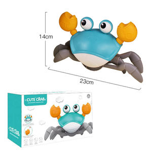 ของเล่นปูขยับได้ ว่ายน้ำได้ ลอยน้ำได้ ใช้ในอ่างอาบน้ำ สนุกสนานด้วยการดึงเชือก ขยับได้ทุกที่ สำหรับเด็กเล็ก ใช้ได้ทั้งบนบกและในน้ำ - Product Image 6