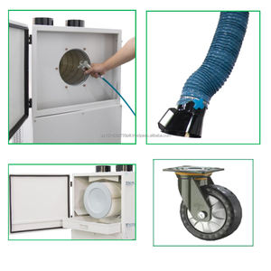 Extractor de humos de soldadura industrial Instrumento absorbente de escritorio 110V 220V - Product Image 5