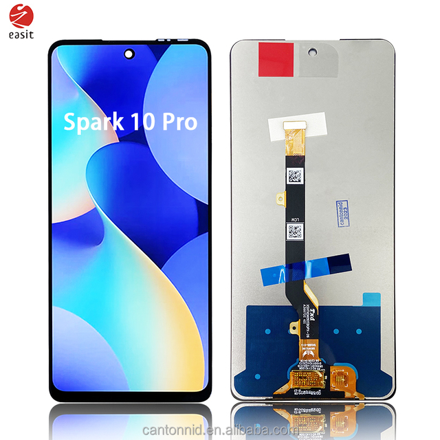 LCD Pantallas Para Celulares Al Por Mayor Touch Screen Display for Smartphone Tecno Spark 10 Pro