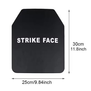 Placa de Armadura Táctica Strike Face, Nailon Negro con Costuras Soldadas, Anticorte, Equipo para Exteriores - Product Image 3