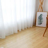 Innermor Rideaux transparents en voile ondulé blanc 3D personnalisés pour salon chambre salle à manger