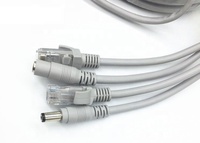 Ethernet kabel daya CCTV Cat5 jaringan Internet kabel LAN kabel PC komputer untuk IP kamera koneksi sistem