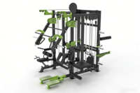 Smith Machine Cable Crossover Power Rack Todo en uno Uso doméstico Máquinas de selección de carga de PIN multifuncional Power Smith