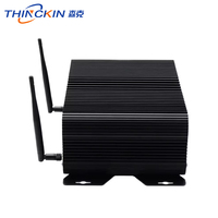 Mini PC de aleación de aluminio PCS con pantalla táctil capacitiva Computadora industrial de bolsillo compatible con Windows/Linux/Android
