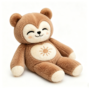 Custom Plush Soft Plushie Toy Manufacturer Weighted <b>Bear</b> Stuffed Animals Custom Logo Hugging <b>Bear</b> Doll Cartoon Character Toys - Product Image 3