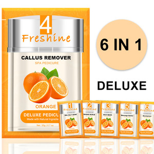 Juego coreano para el cuidado de la piel <span class=keywords><strong>Foot</strong></span> Soak Sugar Body Scrub Loción de masaje Deluxe Spa Pedicure Kit 4 en 1 para productos de belleza y cuidado personal - Product Image 1