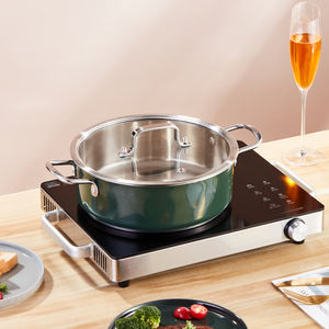 Batterie de cuisine multicouche Fashion Cooking Pot 3pcs Cookware Set Le Crueset Cookware Set Enamel Kitchen Pot Ollas De <span class=keywords><strong>Cocin</strong></span> - Product Image 2