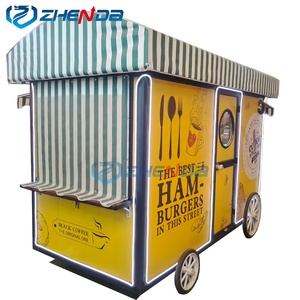 Remolque de Comida Rápida Móvil Amarillo Zhedna, Camión de Comida con Cocina Completa de Henan - Product Image 4