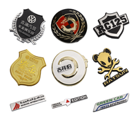Insignes de voiture uniques de fabricant professionnel OEM emblèmes automobiles faites votre propre emblème de voiture badges de voiture chromés personnalisés