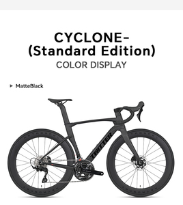 Bicicleta de Carretera Cyclone, Bicicleta de Carreras de Carbono Completo, 24 Velocidades, Frenos de Disco, Grupo de Cambio Mecánico, <span class=keywords><strong>Pedales</strong></span> Ordinarios, 700c - Product Image 2