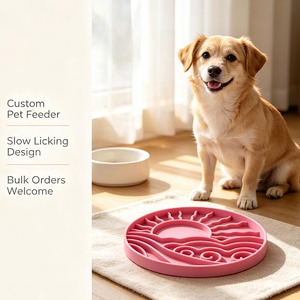 Tazón de Silicona Redondeado para Alimentación Lenta de Perros, Auditado por Fábrica Profesional, Diseño Personalizado Disponible, Promueve una Digestión Saludable - Product Image 2