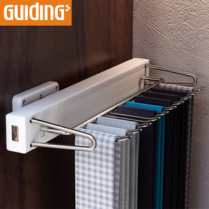 Meilleur Hommes Sortir Armoire <span class=keywords><strong>Cintre</strong></span> Coulissant Porte-Cravate Armoire Placard Porte Suspendu Porte-Cravate - Product Image 5
