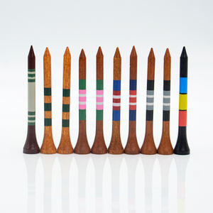 Tees de golf personnalisés en gros directs d'usine paquet de boîte à cigarettes coloré personnalisé tees de golf en bambou durables incassables - Product Image 6