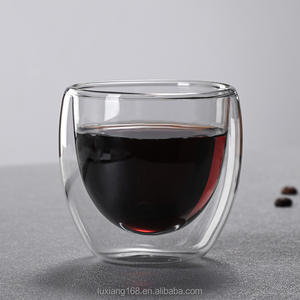 Tasses à café expresso - 80 ml / 150 ml / 250 ml / 350 ml / 450 ml, <span class=keywords><strong>double</strong></span> <span class=keywords><strong>paroi</strong></span>, verre transparent, verre borosilicate isolé, <span class=keywords><strong>tasse</strong></span> à thé - Product Image 3