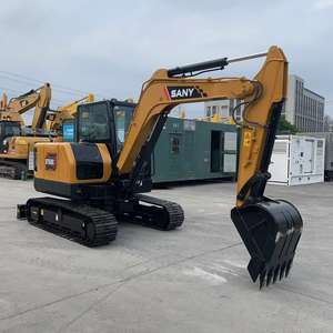 Alta efficienza usato SANY 60c escavatore 6 Ton Mini scavatore macchine edili con il prezzo più basso per la vendita a Shanghai - Product Image 2