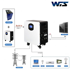 Stazione di alimentazione portatile 10KWH 7KWH 5KWH, generatore solare all-in-one con batteria LiFePO4 agli ioni di litio, inverter solare integrato, ESS mobile. - Product Image 6