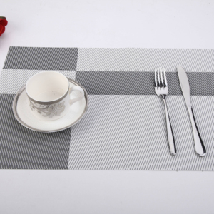 ที่รองแก้วพีวีซีผ้าแจ็คการ์ดแบบคลาสสิกเป็นมิตรกับสิ่งแวดล้อมแผ่นรองจานแบบปรับแต่งได้แผ่นรองชามสำหรับใช้ในบ้าน - Product Image 1