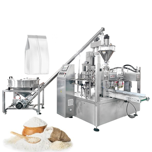 Máquina Automática Multifuncional para Envasado de Harina: Máquina de Alimentos Multiestación para Bolsas Preformadas, Envasado Totalmente Automático - Product Image 1