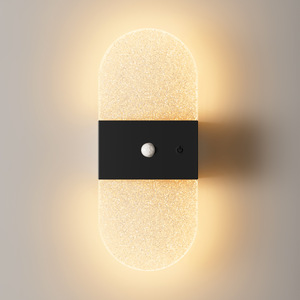 <span class=keywords><strong>Lampe</strong></span> <span class=keywords><strong>murale</strong></span> magnétique à induction corporelle LED pour chevet, recharge intérieure sans fil pour chambre à coucher et salon - Product Image 3