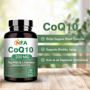 Gélules de CoQ10 OEM ODM avec PQQ, L-Carnitine, Vitamines et Oméga-3 pour Soutenir la Fonction Cardiaque, l'Âge Sain et l'Action Antioxydante - Product Image 3