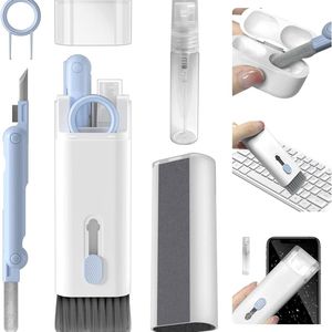 Multifuncional portátil 7 en 1 siete en uno herramienta limpiadora de teclado de ordenador Gadget Brush Kit De Nettoyage Ordinate eliminar el polvo - Product Image 4