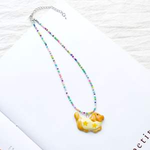 Collar con Colgante de Estrella de Cerámica Colorida y Divertida, Collar de Cuentas de Semillas Hecho a Mano <span class=keywords><strong>para</strong></span> Mujer, Regalos de Joyería - Product Image 5