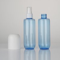 Flacon vaporisateur vide en PET transparent de 175 ml pour parfum, emballage haut de gamme pour soins personnels avec pompe pulvérisatrice