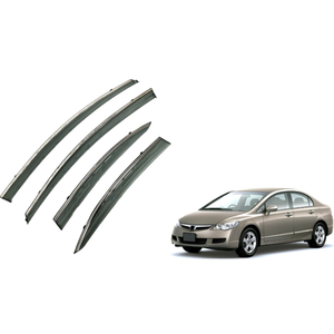 Deflectores de Ventana Laterales para Toyota LC200 2008-2019 Protector de Lluvia Accesorios de Coche - Product Image 1