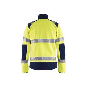 Blaklader แจ็คเก็ตผ้าฟลีซ488825243389XS Hi-Vis กันลมสีเหลือง/สีกรมท่า-แจ็คเก็ตทำงาน7330509509982 - Product Image 2