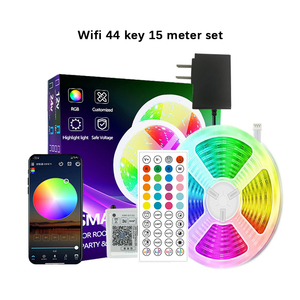 3535 RGB SMD 44ปุ่มแบบบางพิเศษสำหรับบลูทูธไฟ LED Strip Light 24V DC ควบคุม APP สมาร์ทสำหรับตกแต่งบ้านสำหรับคริสต์มาส - Product Image 6