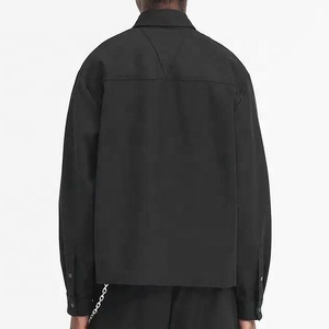 Autumn <strong>Button</strong> <strong>up</strong> Turn-Down Collar Shirts Long Sleeve Shirt With Pocket Casual Men Shirts - Product Image 2