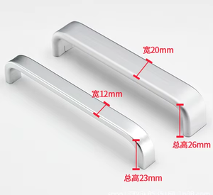 China Made Aluminium Lade Hout Meubelen U Type Kast Deur Lade Handgrepen Trekken - Product Image 4