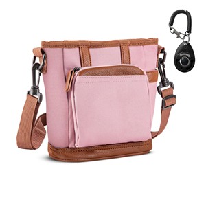 Échantillon gratuit : Sac à friandises pour chien avec fermeture éclair, sac de voyage portable pour collations pour chien, pochette d'entraînement pour animaux de compagnie avec distributeur de sacs à excréments, accessoires pour animaux de compagnie - Product Image 1