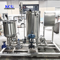 1T Stérilisateur de lait ultra-haute température UHT entièrement automatique, pasteurisateur, stérilisateur de pâte à confiture de jus de fruits