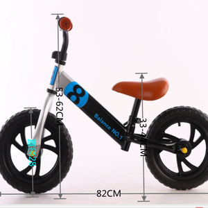 Bicicletta Senza Pedali per Bambini, Regalo di <span class=keywords><strong>Compleanno</strong></span>, Pneumatici EVA, Telaio in Acciaio, per Bambini e Bambine di 2-4 Anni, Pronta per la Spedizione - Product Image 2