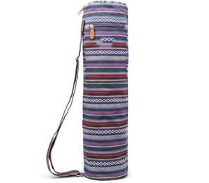 Sac fourre-tout en toile de polyester avec logo yoga, échantillon gratuit, pour femmes - Sac de voyage et de fitness imperméable multi-poches pour le yoga - Product Image 1