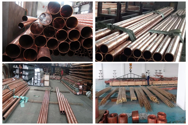 Big Diameter Copper Tubes High Quality Customized Heat Copper Pipe