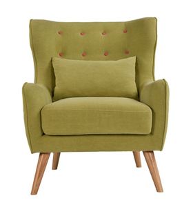 Sillones Grandes y Cómodos de Tela Verde para Sala de Estar en Venta - Product Image 4