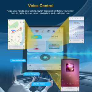 Autoradio Android 10,<span class=keywords><strong>4</strong></span> pouces pour Renault <span class=keywords><strong>CLIO</strong></span> 5 2019- Modèle de base/Version basse avec CarPlay sans fil, Android Auto et CANBUS - Product Image 3