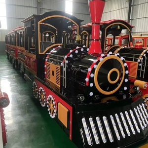 Tren Eléctrico sin Rieles a Batería para 24 Personas, Atracción Infantil para Parques de Diversiones en Centros Comerciales, en Venta - Product Image 2