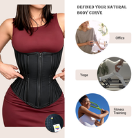 Faja Reductora de Cintura y Abdomen, Corsé Colombiano Moldeador para un Vientre Plano, Faja Abdominal para Mujer