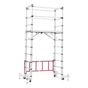 Deliladder New Customized <strong>3</strong>.2m <strong>Folding</strong> <strong>Step</strong> <strong>Ladder</strong> Scaffolding Telescopuic Aluminium <strong>Ladder</strong> - Product Image 3